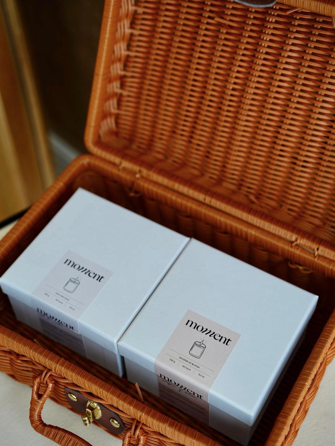 Moment Candle Dual Set – Whisper of Bloom & Into the Calm