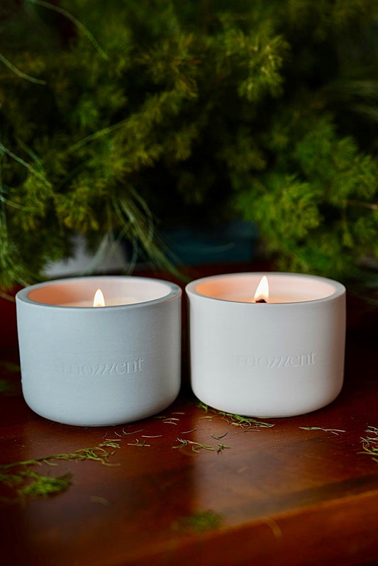 Moment Candle Dual Set – Whisper of Bloom & Into the Calm